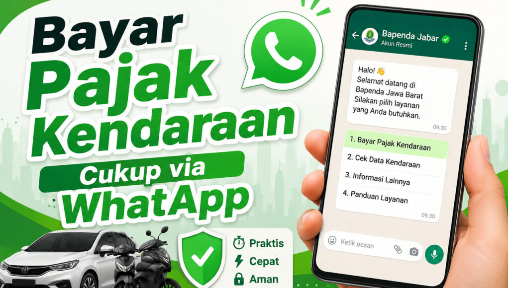 Bayar pajak kendaraan via WA - 1 - ChatGPT