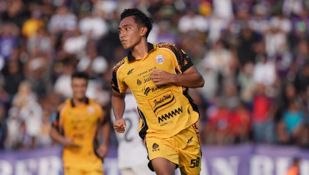 0000000000000000----Gelandang Persija Rayhan Hannan membela timnas Indonesia